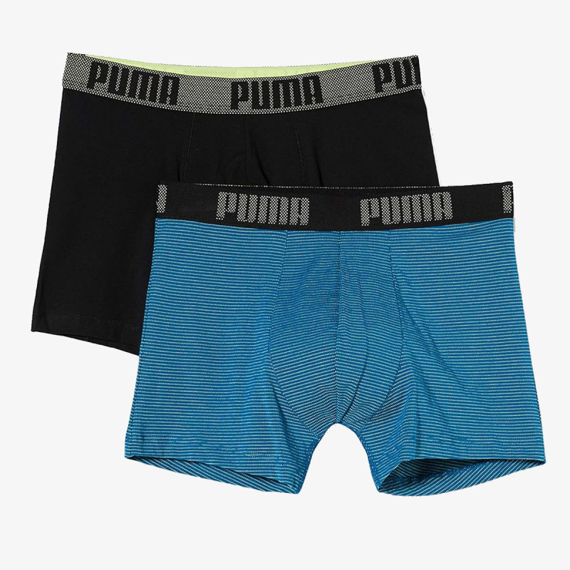 Puma PUMA BIRDFEET STRIPE BOXER 2P PETROL BLU 