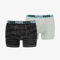 Puma MEN SPACEDYE STRIPE BOXER 2P 