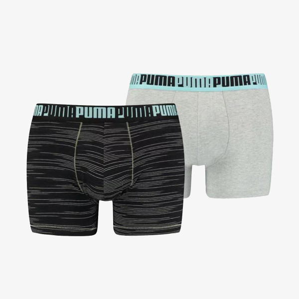 Puma MEN SPACEDYE STRIPE BOXER 2P 