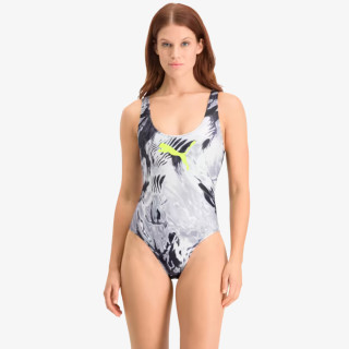 Puma SWIM WOMEN AOP SWIMSUIT 1P 