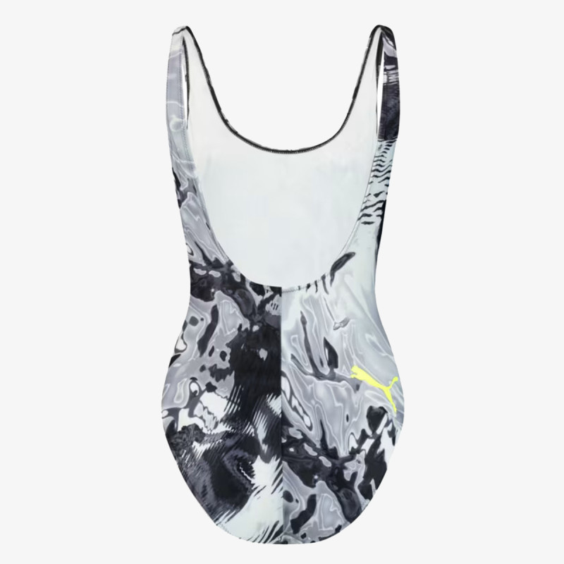 Puma SWIM WOMEN AOP SWIMSUIT 1P 