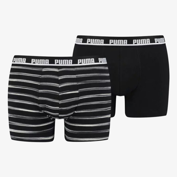 Puma MEN SPACEDYE STRIPE BOXER 2P 