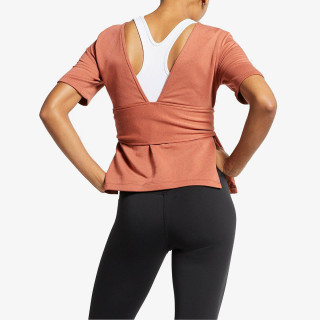 Nike W NK STUDIO SS WRAP TOP 