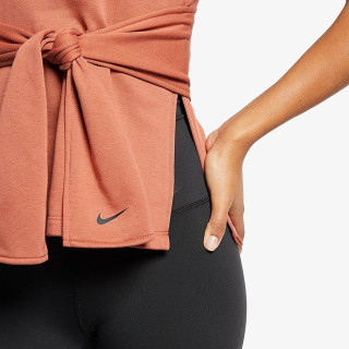 Nike W NK STUDIO SS WRAP TOP 