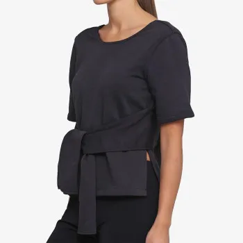 W NK STUDIO SS WRAP TOP