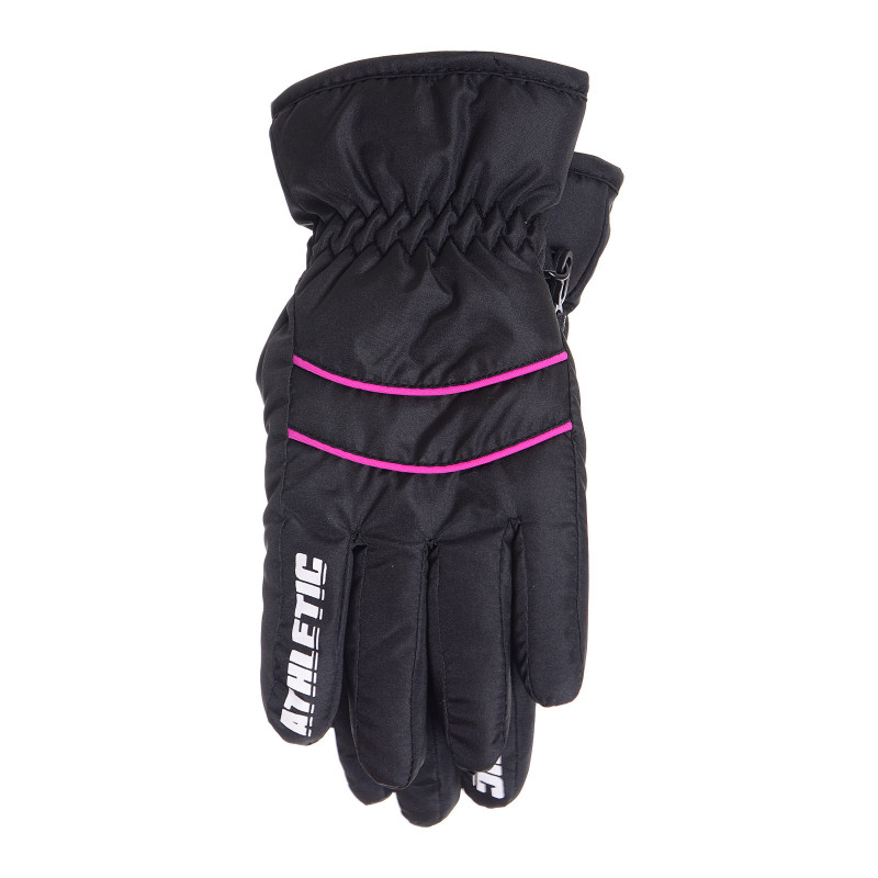 Athletic Ski Glove Jn Black 