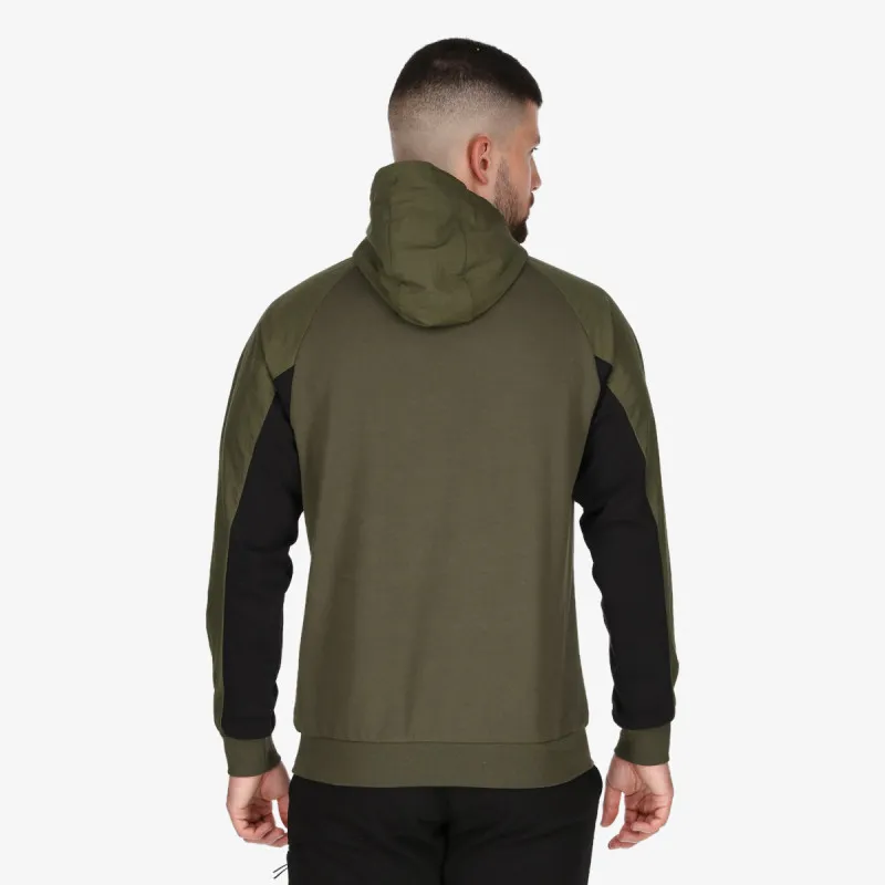 Champion Rubber Logo Half Zip Hoody 