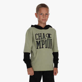 Champion BOYS COLLEGE LOGO HOODY 