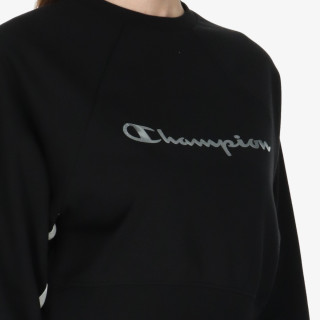 Champion WHITE TAPE CREWNECK 