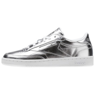 Reebok CLUB C 85 S SHINE   SILVER/WHITE 