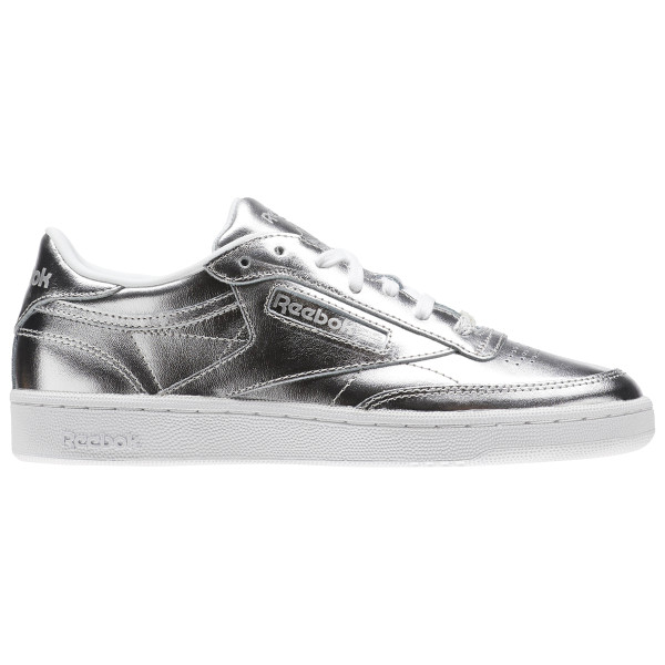 Reebok CLUB C 85 S SHINE   SILVER/WHITE 
