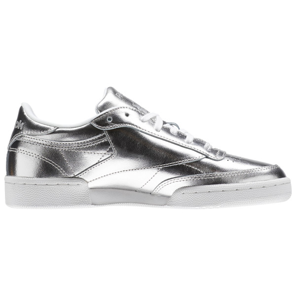 Reebok CLUB C 85 S SHINE   SILVER/WHITE 