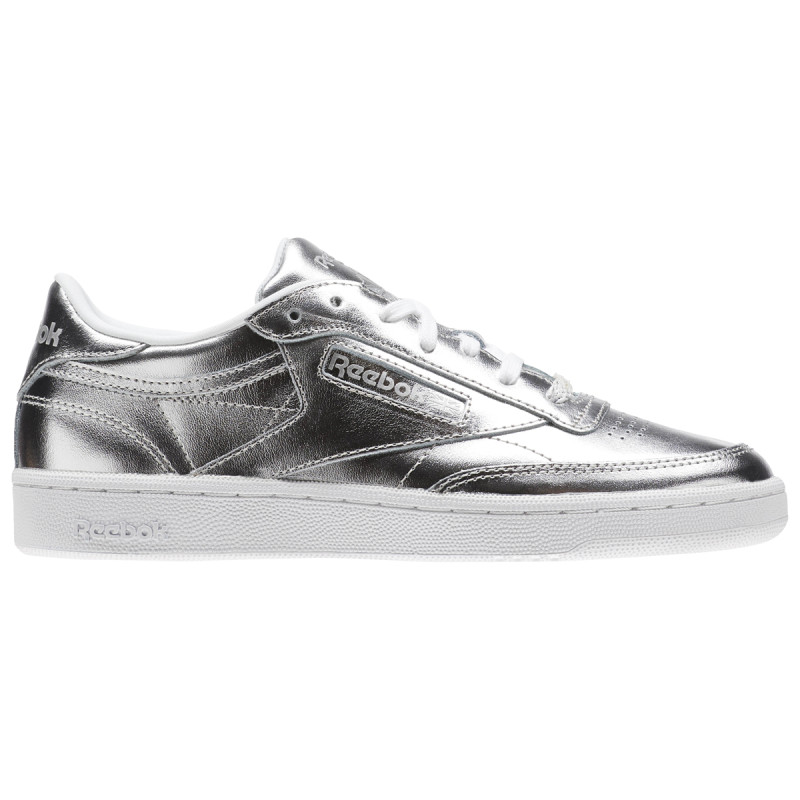 Reebok CLUB C 85 S SHINE   SILVER/WHITE 