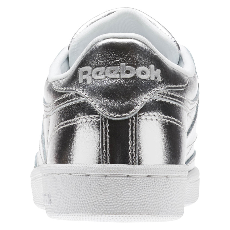 Reebok CLUB C 85 S SHINE   SILVER/WHITE 