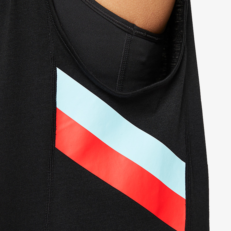 Nike W NK DRY CLRBK STRIPE MUSCL T 