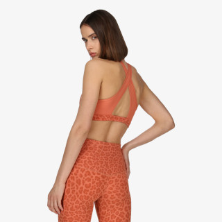 Nike W NK DF SWSH CRS BK AOP BRA 