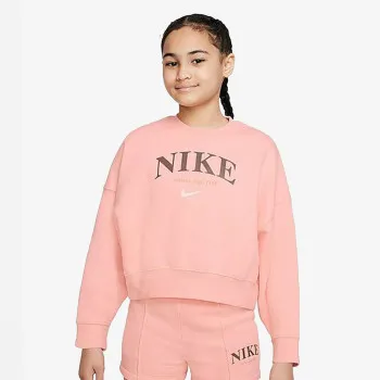 NIKE G NSW TREND FLC CREW DV2563-800