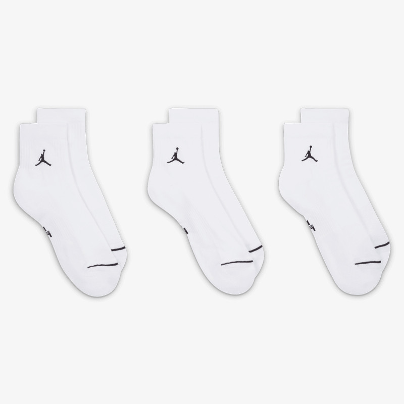 Nike U J Everyday Cush Poly Ankle 3Pr - 144 