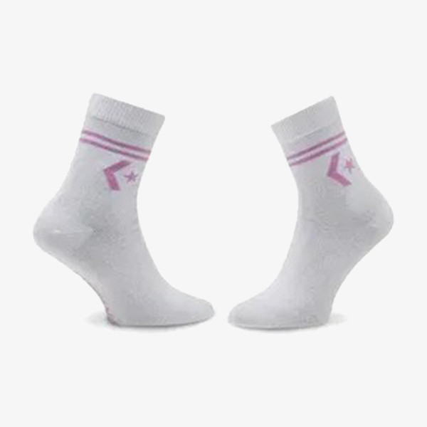 Converse STAR CHEVRON DOUBLE STRIPE ANKLET 2PP 