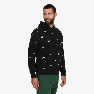Nike M NK CLUB+ BB PO AOP HOODIE 