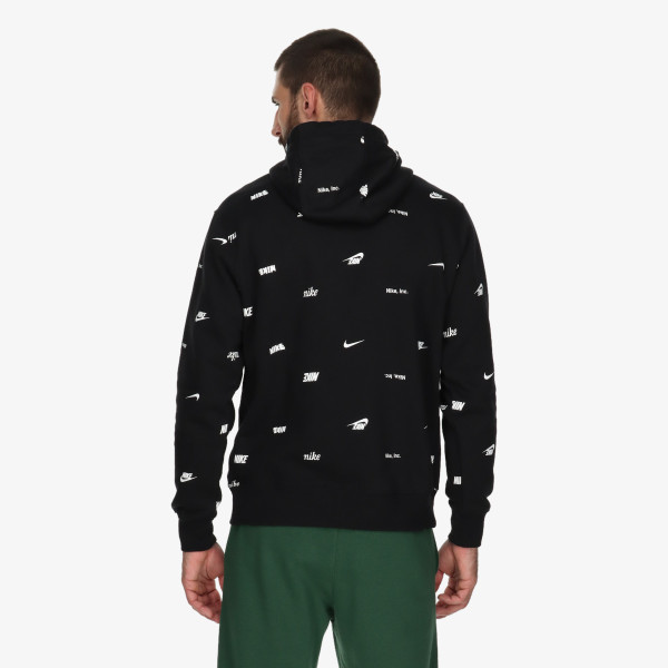 Nike M NK CLUB+ BB PO AOP HOODIE 