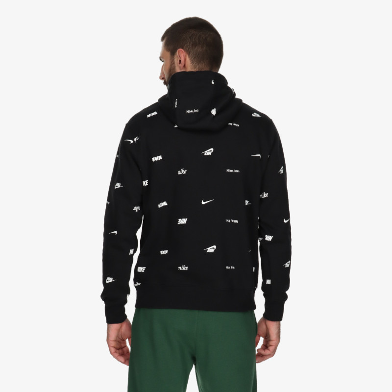 Nike M NK CLUB+ BB PO AOP HOODIE 