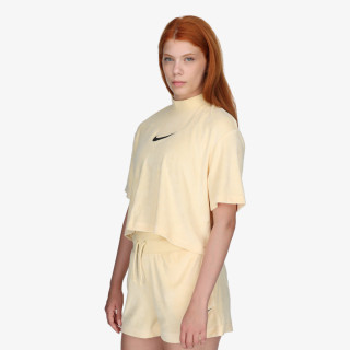 Nike W NSW MOCK SS TEE TRRY MS 