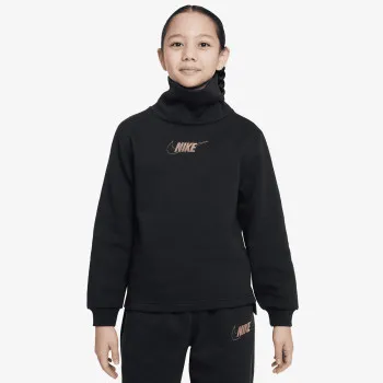 Nike G NSW CLUB FLC FNL LS TOP SHNE 