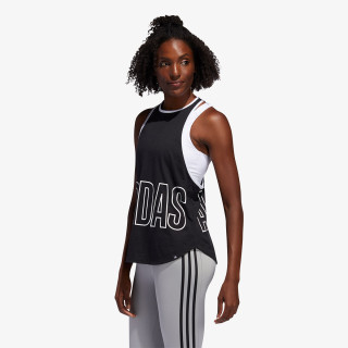 adidas Alphaskin Graphic Tank Top 