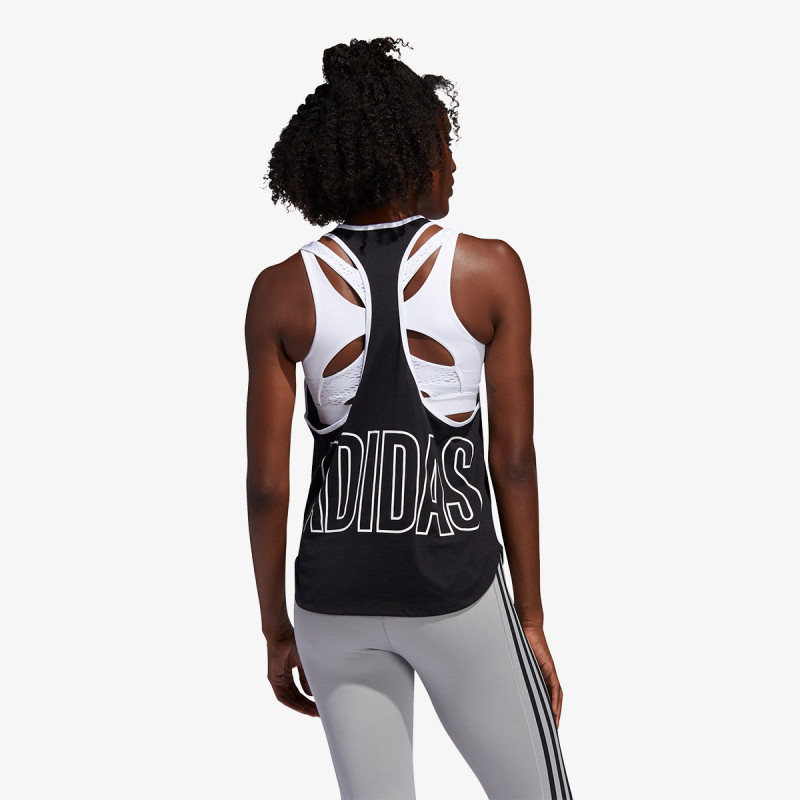 adidas Alphaskin Graphic Tank Top 