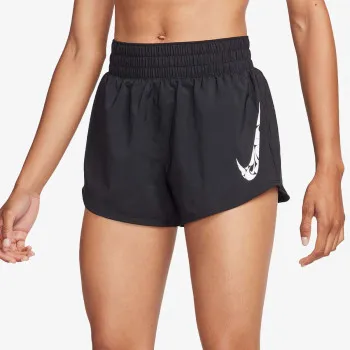 Nike Dámské běžecké šortky s podšívkou a středním pasem Dri-FIT One Swoosh 