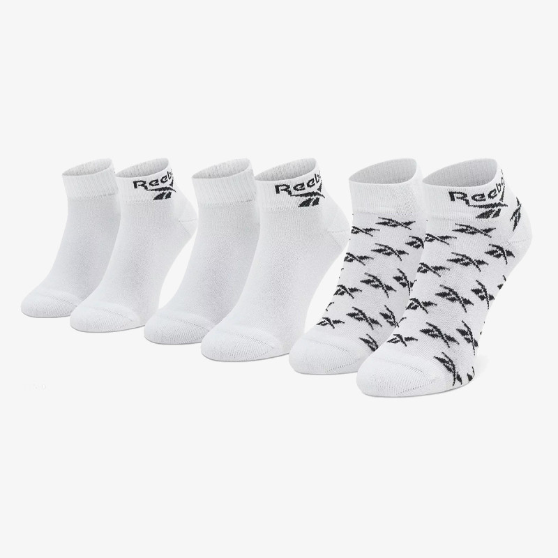 Reebok CL FO Ankle Sock 3P 