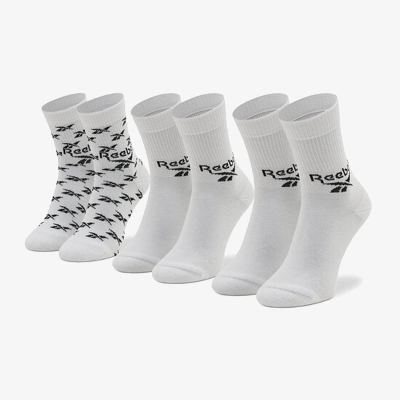 Reebok CL FO Crew Sock 3P 