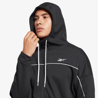Reebok WOR DBLKNT FZ HOODIE 