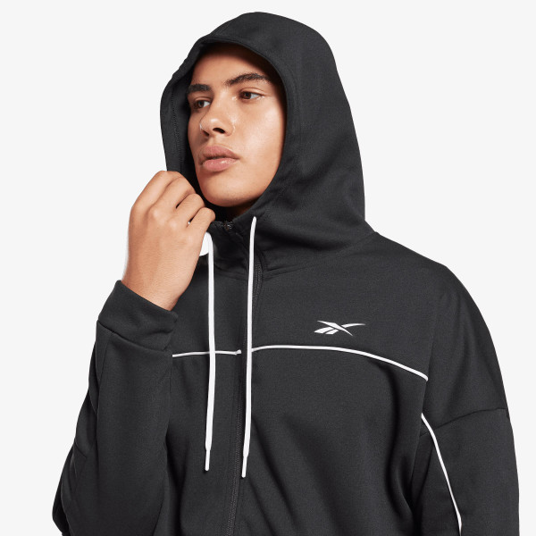 Reebok WOR DBLKNT FZ HOODIE 