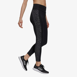 adidas High Rise Sport Zebra 7/8 