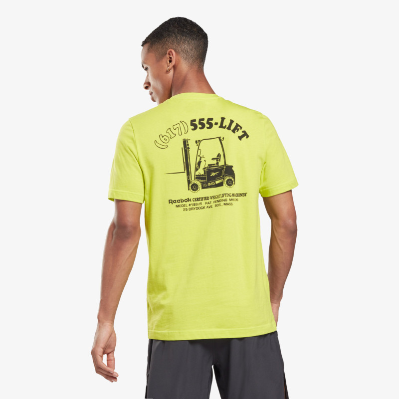 Reebok Weightlifting Novelty Tee 