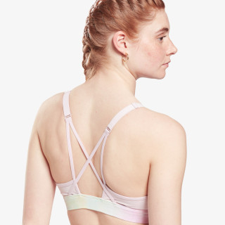 Reebok SR Lux Strappy Bra-Distorted Film 