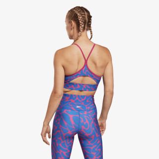 Reebok WOR AOP TRI BACK BRA 