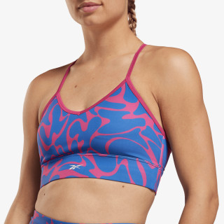 Reebok WOR AOP TRI BACK BRA 