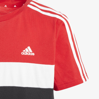 adidas Tričko Tiberio 3-Stripes Colorblock Cotton Kids 