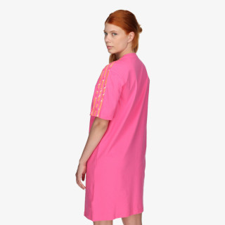 adidas Šaty Essentials 3-Stripes Single Jersey Boyfriend Tee 