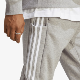 adidas Kalhoty Essentials French Terry Tapered Cuff 3-Stripes 