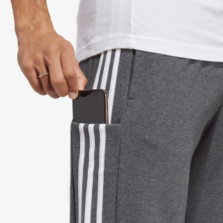 adidas Kalhoty Essentials French Terry Tapered Cuff 3-Stripes 