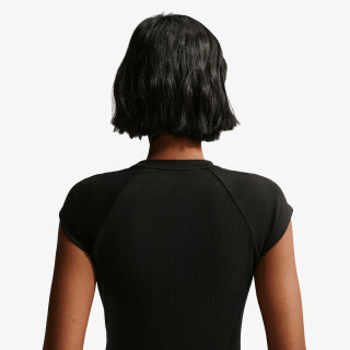 Nike W NSW CHILL KNIT RIB SS TOP 