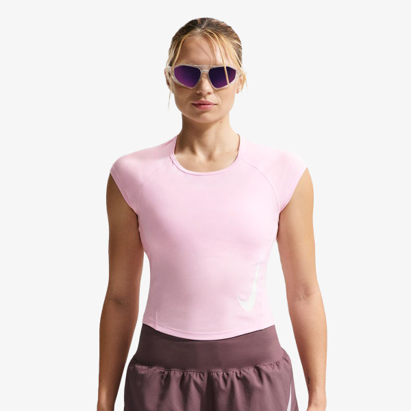 Nike W NK TEMPO SWOOSH RUN DF SS 