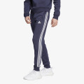 adidas Kalhoty Essentials Fleece 3-Stripes Tapered Cuff 