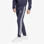 adidas Kalhoty Essentials Fleece 3-Stripes Tapered Cuff 