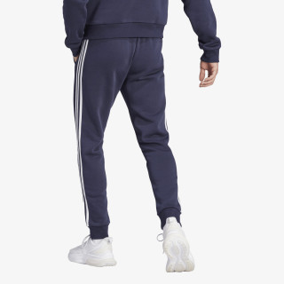 adidas Kalhoty Essentials Fleece 3-Stripes Tapered Cuff 