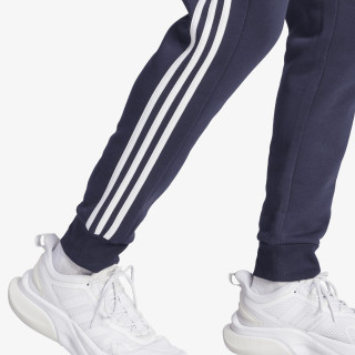 adidas Kalhoty Essentials Fleece 3-Stripes Tapered Cuff 